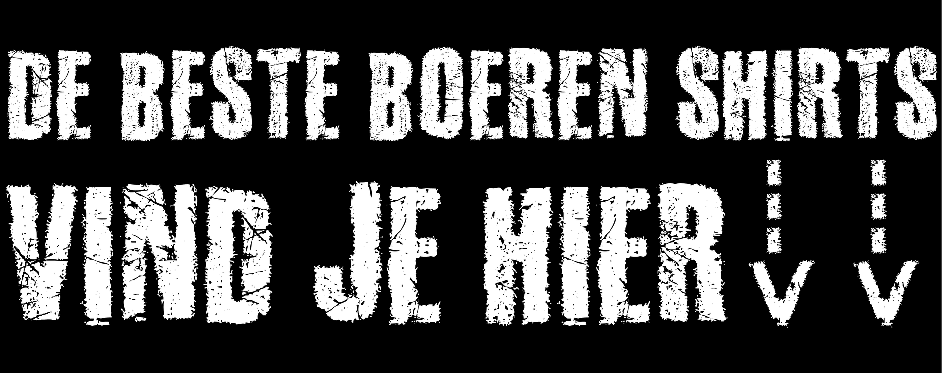 Banner for Echteboerenshirts.nl